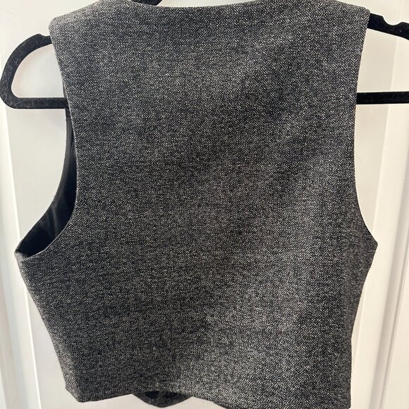 Reformation Gray Tweed Vest - Picture 4 of 4